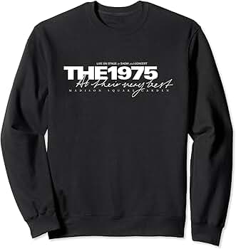 【 Black XL 】The 1975 Distressed Crewneck The 1975 Distressed Crewneck - The 1975 Official Store